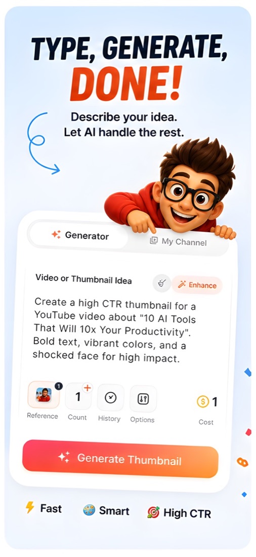 Thumbnail Maker AI screen 2